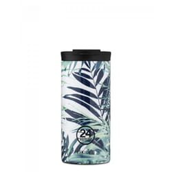 24Bottles Travel Tumbler 600 ml Vert, Blanc Acier inoxydable