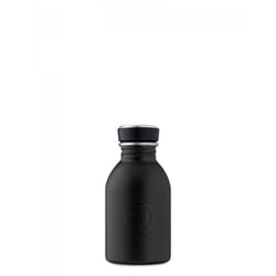 24Bottles Trinkflasche Urban 250ml Tuxedo Black Utilisation quotidienne Acier inoxydable Noir