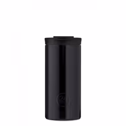 24Bottles Travel Tumbler, Noir, Acier inoxydable, Acier inoxydable, 6 h, 24 h, 600 ml