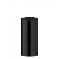 24Bottles Travel Tumbler 600 ml Noir Acier inoxydable