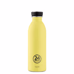 24Bottles Urban, 500 ml, Utilisation quotidienne, Jaune, Acier inoxydable, CITRUS, Adulte