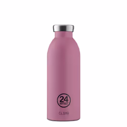 24Bottles Mauve, 500 ml, Utilisation quotidienne, Rose, Acier inoxydable, 205 mm, 7,3 cm