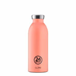 24Bottles Thermosflasche Clima 500ml Blush, 500 ml, Utilisation quotidienne, Rose, Acier inoxydable, 205 mm, 7,3 cm