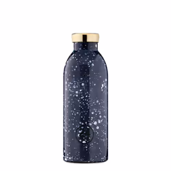24Bottles Poseidon, 500 ml, Utilisation quotidienne, Noir, Couleur menthe, Acier inoxydable, Adulte, Homme/femme