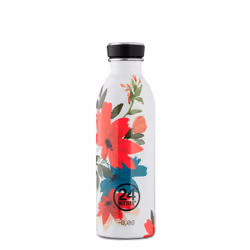 24Bottles CARA, 500 ml, Utilisation quotidienne, Bleu, Vert, Rouge, Blanc, Acier inoxydable, Adulte, Femme
