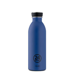 24Bottles Trinkflasche Urban 500ml Gold Blue Utilisation quotidienne Acier inoxydable Bleu