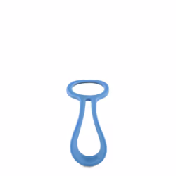 24Bottles Bottle Tie, Poignée de bouteille de boisson, Bleu, Silicone, Urban & Clima Bottles, 33 mm, 33 mm
