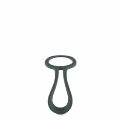 24Bottles Bottle Tie, Poignée de bouteille de boisson, Vert, Silicone, Urban & Clima Bottles, 33 mm, 33 mm