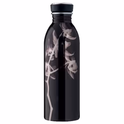 24Bottles Urban, 500 ml, Utilisation quotidienne, Noir, Acier inoxydable, Adulte, Homme/femme