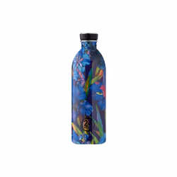 24Bottles Urban, 1000 ml, Utilisation quotidienne, Multicolore, Silicone, Acier inoxydable, Iris, Dévissable