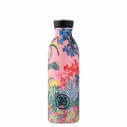 24Bottles Urban, 500 ml, Utilisation quotidienne, Multicolore, Acier inoxydable, PINK PARADISE, Adulte