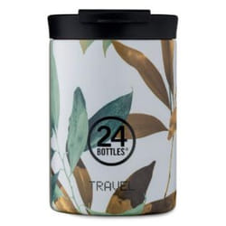 24Bottles Travel 350 ml Vert, Blanc Acier inoxydable