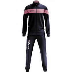 Jogging Homme - Zeus - Noir et Rose - Manches longues - Respirant - Grande Taille