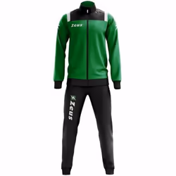 Jogging Grande Taille Homme - Zeus - Vert et Noir - Respirant - Coupe Regular - Multisport