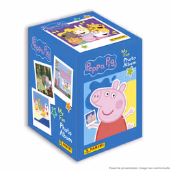 Panini PEPPA PIG - MON SUPER ALBUM PHOTO - Boite de 36 pochettes, Garçon/Fille