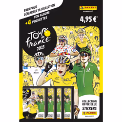 Panini TOUR DE France 2023 - Album + 4 pochettes, 240 mm, 30 mm, 370 mm, Italie, Garçon/Fille