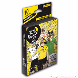 Panini TOUR DE France 2023 - Blister 10 pochettes + 1 offerte, 70 mm, 25 mm, 170 mm, Italie, Garçon/Fille