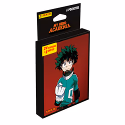 Panini MY HERO ACADEMIA Blister 6 pochettes, 70 mm, 25 mm, 170 mm, Italie, Garçon/Fille