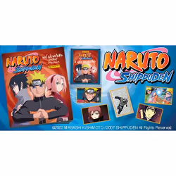Panini NARUTO SHIPPUDEN 2 - Album + range cartes + 2 pochettes