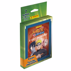 Panini NARUTO SHIPPUDEN 2 - Blister 7 pochettes, Garçon/Fille
