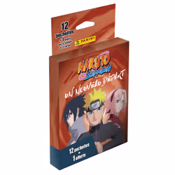 Panini NARUTO SHIPPUDEN 2 - Blister 12 pochettes + 1 offerte, Garçon/Fille