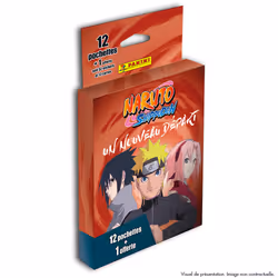 Panini NARUTO SHIPPUDEN 2 - Blister 12 pochettes + 1 offerte
