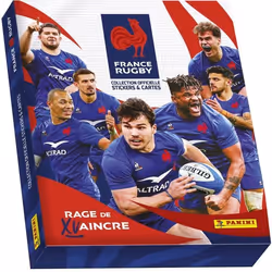 Panini RUGBY EDF - Coffret collector (album + 18 poch + 3 carte EL), Garçon/Fille