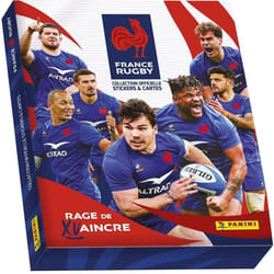 Panini RUGBY EDF - Coffret collector (album + 18 poch + 3 carte EL)
