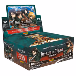 Panini ATTAQUE DES TITANS pochettes en boite de 24, 110 mm, 75 mm, 170 mm, Italie, Garçon/Fille
