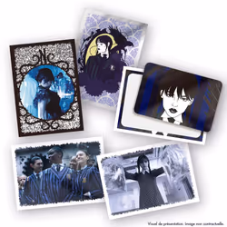 Panini WEDNESDAY HALLOWEEN Boite de 36 pochettes, 110 mm, 75 mm, 170 mm, Italie, Garçon/Fille