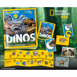 Panini DINOS NATIONAL GEOGRAPHIC KIDS PANINIPEDIA album - Vue supplémentaire 6