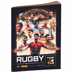 Panini RUGBY TOP 14 2023-2024 Album + 4 pochettes, 220 mm, 2 mm, 275 mm, Italie, Garçon/Fille