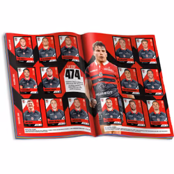 Panini RUGBY TOP 14 2023-2024 Album + 4 pochettes