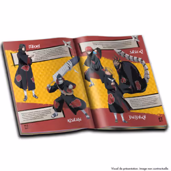 Panini NARUTO SHIPPUDEN TC 2 Starter pack (1 classeur + 3 pochettes de 8 cartes)