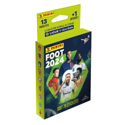 Panini FOOT 2024 LIGUE 1 UBER EATS Blister 13 pochettes + 1 offert
