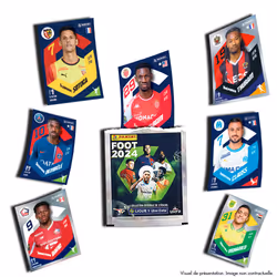 Panini FOOT 2024 LIGUE 1 UBER EATS Blister 13 pochettes + 1 offert - Vue supplémentaire 4