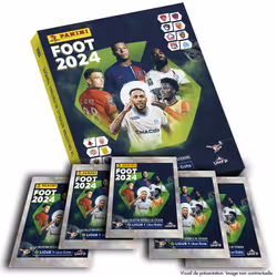 Panini FOOT 2024 LIGUE 1 UBER EATS coffret premium album +19 poch + 3 offertes, 292 mm, 30 mm, 265 mm, Italie, Garçon/Fille