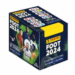 Panini FOOT 2024 LIGUE 1 UBER EATS Boite de 50 pochettes