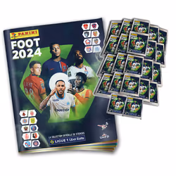 Panini FOOT 2024 LIGUE 1 UBER EATS Boite de 50 pochettes
