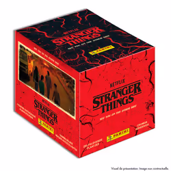 Panini STRANGER THINGS 2 boite de 36 pochettes, 110 mm, 75 mm, 170 mm, Italie, Garçon/Fille
