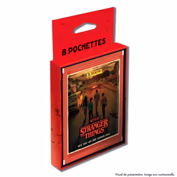 Panini STRANGER THINGS 2 Blister 8 pochettes, 70 mm, 25 mm, 170 mm, Italie, Garçon/Fille