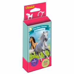 Panini CHEVAUX TC Blister 3 pochettes, 70 mm, 25 mm, 170 mm, Italie, Garçon/Fille