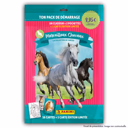 Panini CHEVAUX TC starter pack (1 classeur + 2 poch), 240 mm, 30 mm, 370 mm, Italie, Garçon/Fille