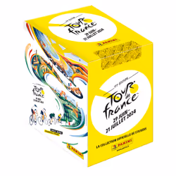 Panini TOUR de France 2024 Boite de 36 pochettes, 110 mm, 75 mm, 170 mm, Italie, Garçon/Fille