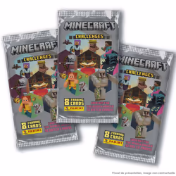 Panini MINECRAFT TC 4 Starter-pack 1 binder + 2 pochettes + 1 patch + 1 EL card