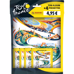 Panini TOUR de France 2024 album + 4 pochettes, 220 mm, 2 mm, 275 mm, Italie, Garçon/Fille