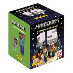 Panini MINECRAFT 3 stickers (15ème anniversaire) Boite de 36 pochettes