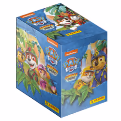 Panini La pat'patrouille Mission Jungle Boite de 36 pochettes, 110 mm, 75 mm, 170 mm, Italie, Garçon/Fille