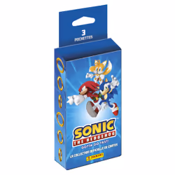 Panini SONIC THE HEDGEHOG CLASSIC TC Blister 3 pochettes, 70 mm, 25 mm, 170 mm, Italie, Garçon/Fille