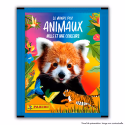 Panini ANIMAUX 2025 Album + 3 pochettes